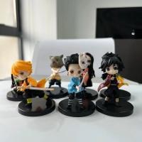 Kimetsı no yaiba figür seti demon slayer 