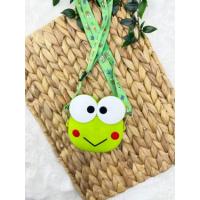 Kurbağa silikon çanta 