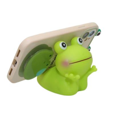 Kurbağa telefon tutucu