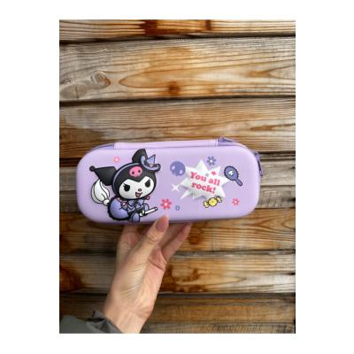 Kuromi & Cinnamonroll mavi/mor kalem kutu