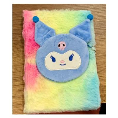 Kuromi cüzdan peluş defter