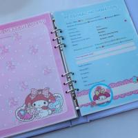 Kuromi dosya tip defter 