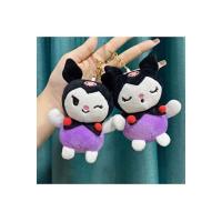 Kuromi küçük gözü kapalı anahtarlık