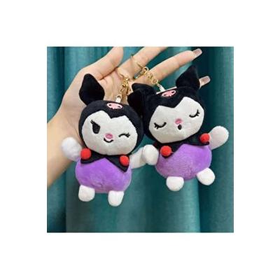 Kuromi küçük gözü kapalı anahtarlık