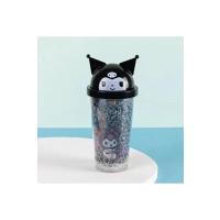 Kuromi Pipetli Parti su şişesi ışıklı