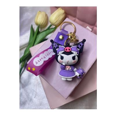 Kuromi silikon anahtarlık 