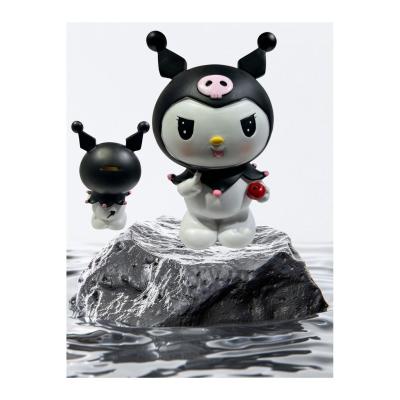 Kuromi siyah/mor kumbara büyük 