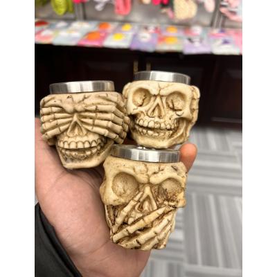 Kuru kafa iskeleti shot bardak 