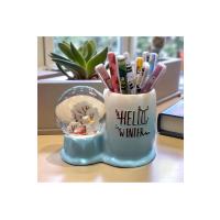 Kutup ayısı kalemlikli kar küresi 