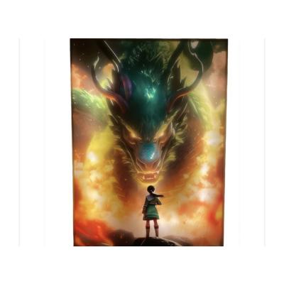 Led ışıklı 3 d pano 