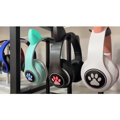 Led ışıklı kedi Bluetooth kulaklık