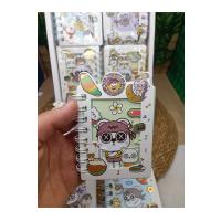 Mini hayvan figür çerçeve not defteri