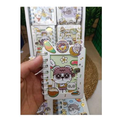 Mini hayvan figür çerçeve not defteri