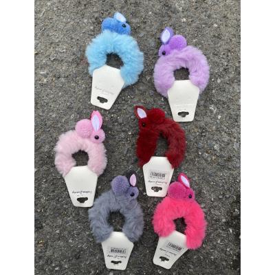 Mini Tavşan Peluş Bağlama Toka 