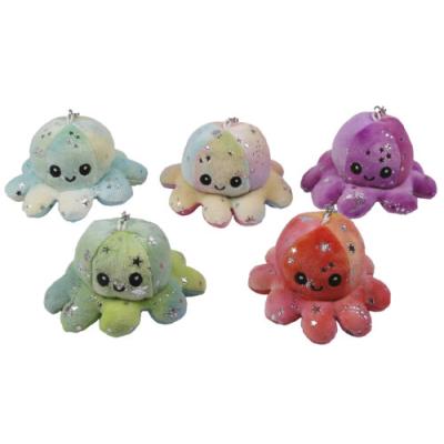 Mod ahtapot küçük peluş anahtarlık 