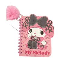 My melody spiralli ponponlu defter