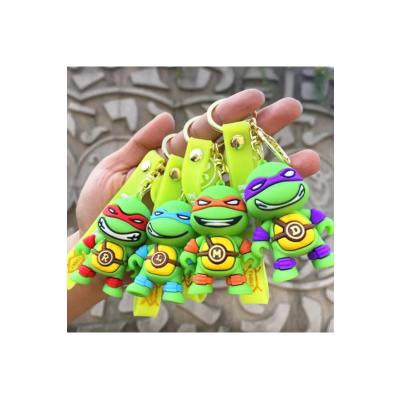 Ninja turtles silikon anahtarlık 