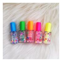 Oje şekil fosforlu kalem süslü