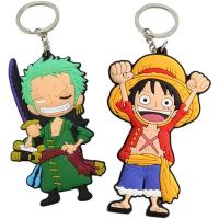 One Piece iki yüzlü anahtarlık 