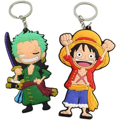 One Piece iki yüzlü anahtarlık 