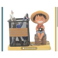 One piece monkey d lufy figürü kalemlik seramik
