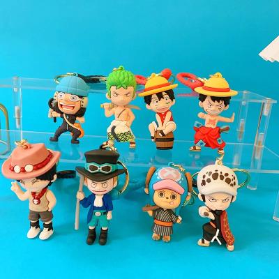 One Piece silikon anahtarlık 