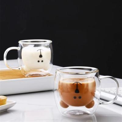 Panda çift çidarlı kuplu bardak 