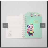 Panda içi desenli ayraçlı A5 defter 