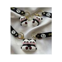 Panda mıknatıslı anahtarlık