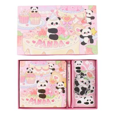 Pandalar Hediyelik set Yeşil/Pembe