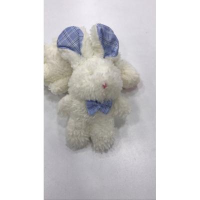 Papyonlu tavşan peluş anahtarlık 
