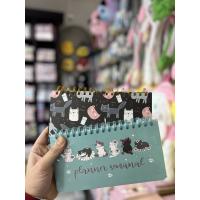 Pati desenli defter planlayıcı A kalite 