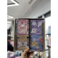 Pati içi desenli ayraçlı defter 