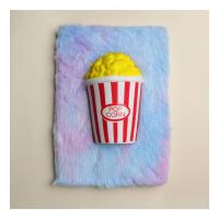 Patlamış mısır peluş squishy defter 