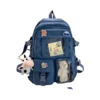 Peluş ayıcıklı yüksek kapasite sırt çantası