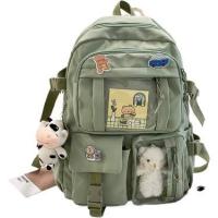 Peluş ayıcıklı yüksek kapasite sırt çantası