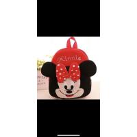Peluş Minie 0-5 Yaş Çocuk Sırt Çantası