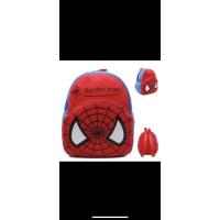 Peluş Örümcek Adam 0-5 Yaş Çocuk Sırt Çantası  