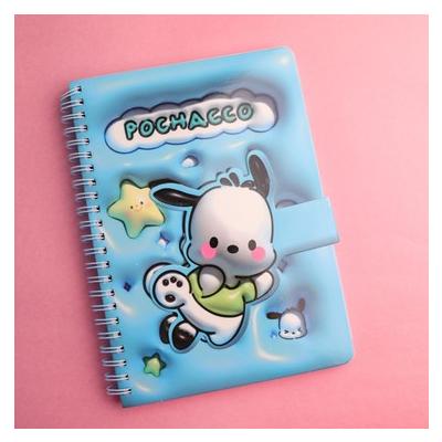 Pochacco sert kapak mıknatıslı defter