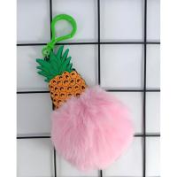 Ponponlu ananas anahtarlık