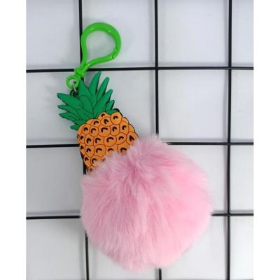 Ponponlu ananas anahtarlık