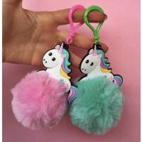 Ponponlu Unicorn anahtarlık 