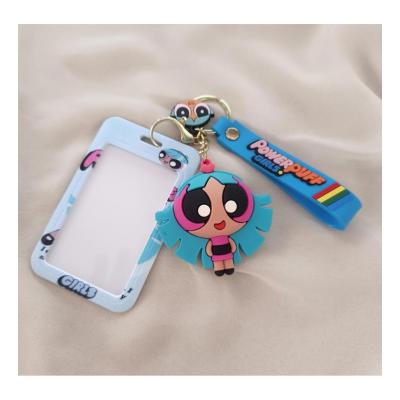 Powerpuff girls kartlı anahtarlık 
