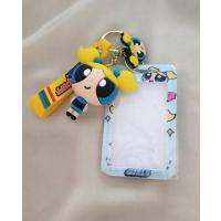 Powerpuff girls kartlı anahtarlık 