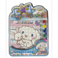 Puzzle Sticker Boyama Boya Seti 12li Karma 4 Model