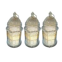 Ramazan Temalı Kubbe Gün Işığı Led Fener 14x6,5 cm  1 Adet