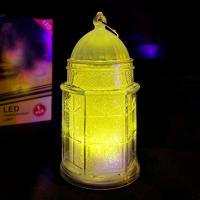 Ramazan Temalı Kubbe Gün Işığı Led Fener 14x6,5 cm  1 Adet