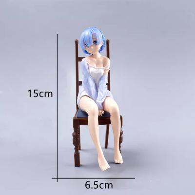 Rem ram hizmetçi kız figürü 