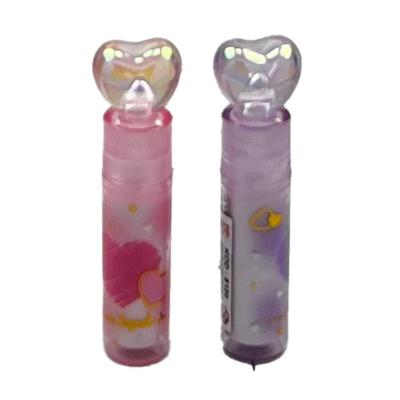 Ruj tasarım kalp başlıklı silgi