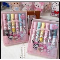 Sanrio 6 lı fosforlu kalem seti 